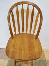 Load image into Gallery viewer, High Back Barstool Swivel Bar Stool