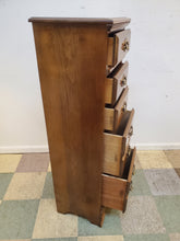 Load image into Gallery viewer, Vintage Solid Maple Lingerie Chest - 5 Drawers Chest Of Drawers