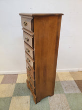 Load image into Gallery viewer, Vintage Solid Maple Lingerie Chest - 5 Drawers Chest Of Drawers