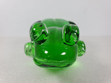 Load image into Gallery viewer, Vintage Fifth Avenue Crystal Glass Green Frog – Paperweight