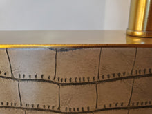 Load image into Gallery viewer, Safavieh Lighting Joyce Faux Alligator Gray Table Lamp