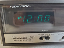 Load image into Gallery viewer, Vintage Realistic Chronomatic – 218 Alarm Clock Radio