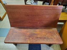 Load image into Gallery viewer, Antique Wooden Pew Bench – Porch Bench – Table Bench
