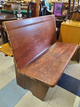 Load image into Gallery viewer, Antique Wooden Pew Bench – Porch Bench – Table Bench