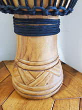 Load image into Gallery viewer, Vintage African Djembe Drum With Bag