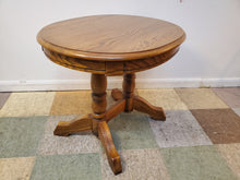 Load image into Gallery viewer, Vintage Oval Oak Side Table - Small Coffee Table