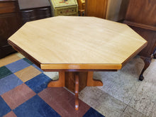 Load image into Gallery viewer, Octagonal Poker Table - 8 Person Solid Wood Game Table – Hand Crafted