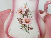 Load image into Gallery viewer, Vintage RS Prussia Pitcher and Wash Basin - Reinhold Schlegelmilch Of Prussia Chamber Set
