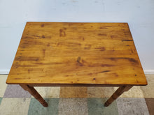Load image into Gallery viewer, Antique Fruitwood Work Table With Turned Leg – 19th Century - Side Table