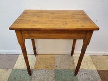 Load image into Gallery viewer, Antique Fruitwood Work Table With Turned Leg – 19th Century - Side Table