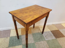 Load image into Gallery viewer, Antique Fruitwood Work Table With Turned Leg – 19th Century - Side Table