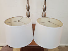 Load image into Gallery viewer, Pair Lamps - 3 Way Switches and Bulbs