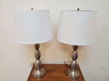 Load image into Gallery viewer, Pair Lamps - 3 Way Switches and Bulbs