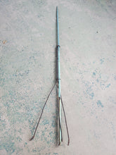 Load image into Gallery viewer, Antique Lightning Rod With Twisted Wrought Iron Tripod Stand