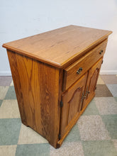 Load image into Gallery viewer, Oak Buffet Server Cabinet