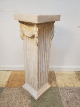 Load image into Gallery viewer, Vintage Plaster Column Pillar – Pedestal Plantstand
