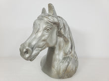 Load image into Gallery viewer, Vintage Cast Metal Horse Head