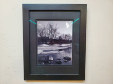 Load image into Gallery viewer, Framed Photograph - Blue Marsh Winter - Cert Of Auth Maggi Brown