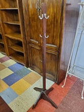 Load image into Gallery viewer, Vintage Wooden Coat Tree - Coat Rack