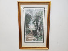 Load image into Gallery viewer, The Farm Road By HH - Hamilton Hamilton Print In Frame