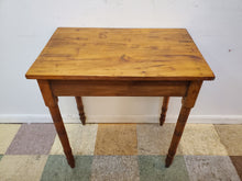 Load image into Gallery viewer, Antique Fruitwood Work Table With Turned Leg – 19th Century - Side Table