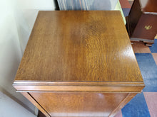 Load image into Gallery viewer, Antique Hand Crank Salon Decca Phonograph - Gramophone - Tiger Oak Cabinet