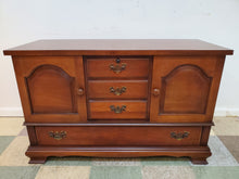 Load image into Gallery viewer, Vintage Cherry Cedar Chest With Drawer
