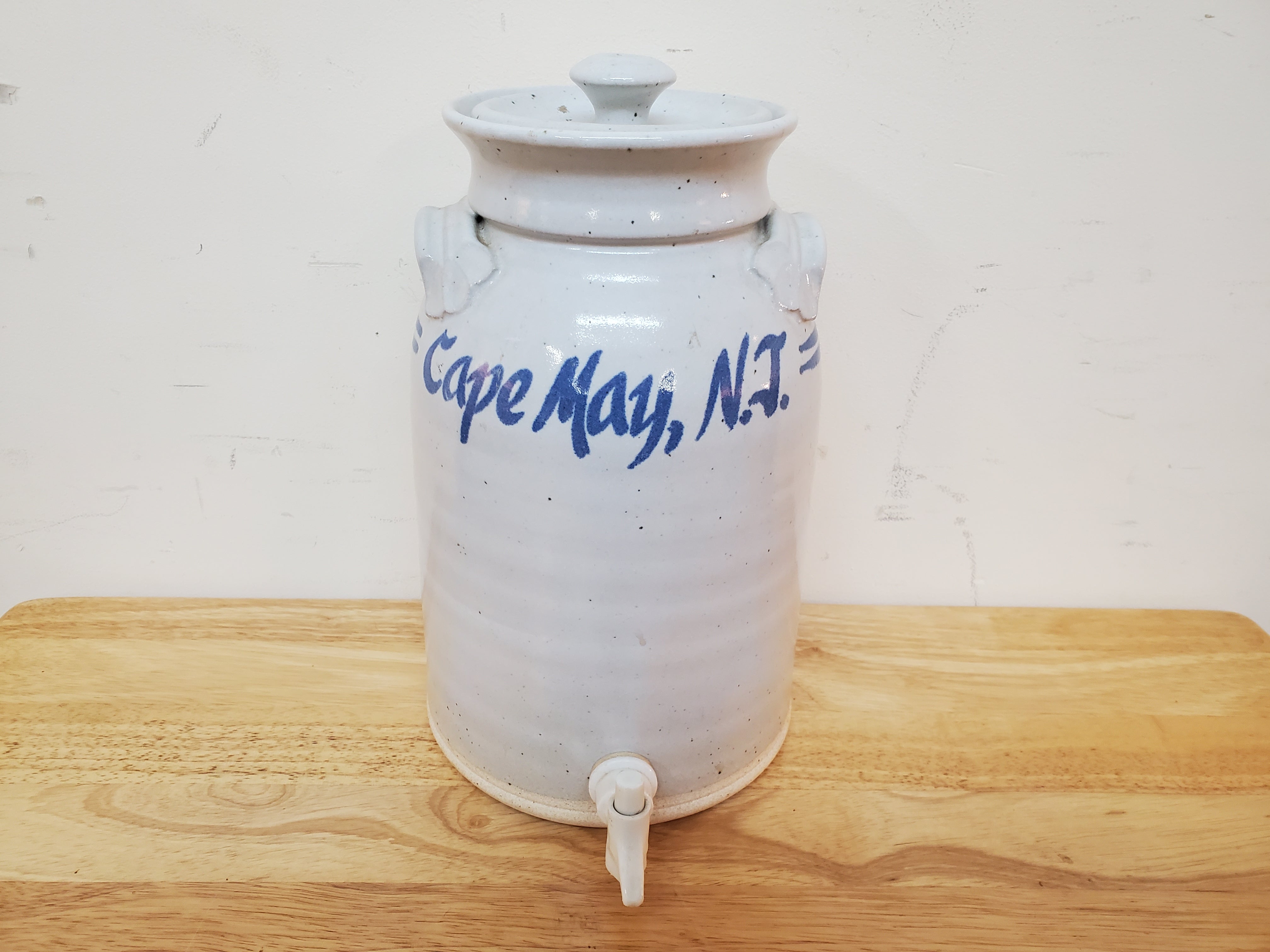 Cape May Stoneware Tea Dispenser
