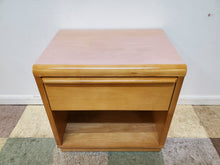 Load image into Gallery viewer, Post Modern Maple Nightstand By Stanley Furniture
