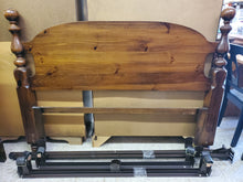 Load image into Gallery viewer, Vintage Pine Queen Size Bed
