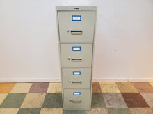 Load image into Gallery viewer, Four Drawer Metal File Cabinet
