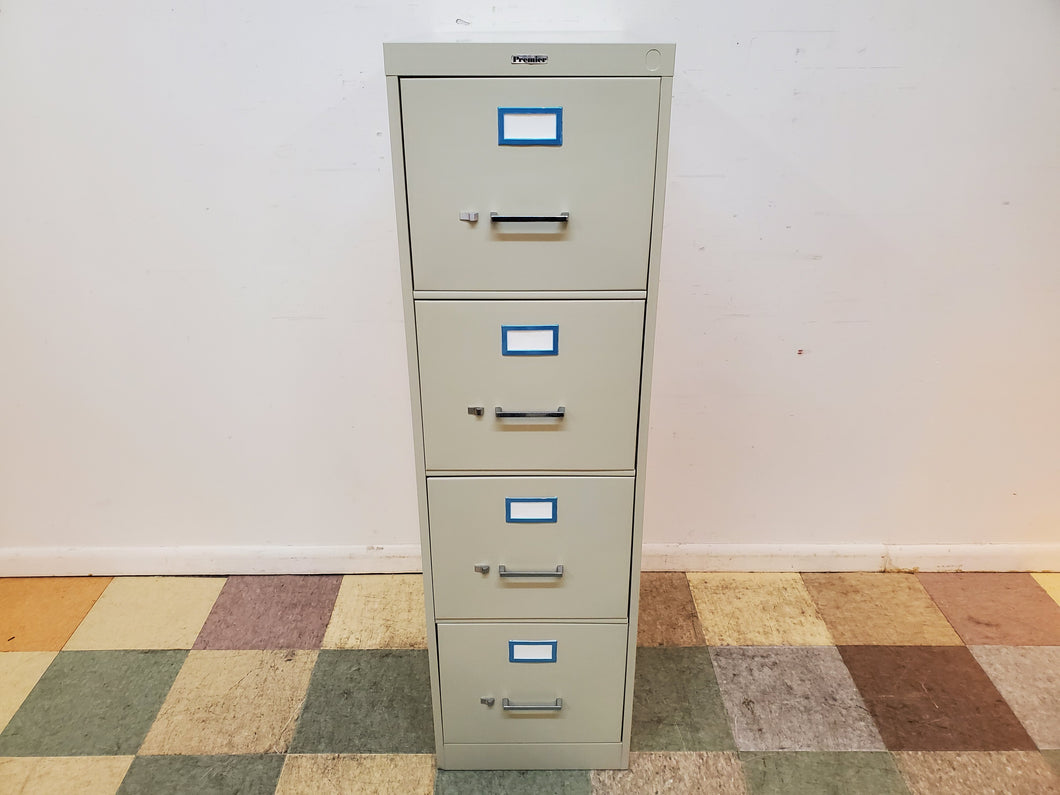 Four Drawer Metal File Cabinet