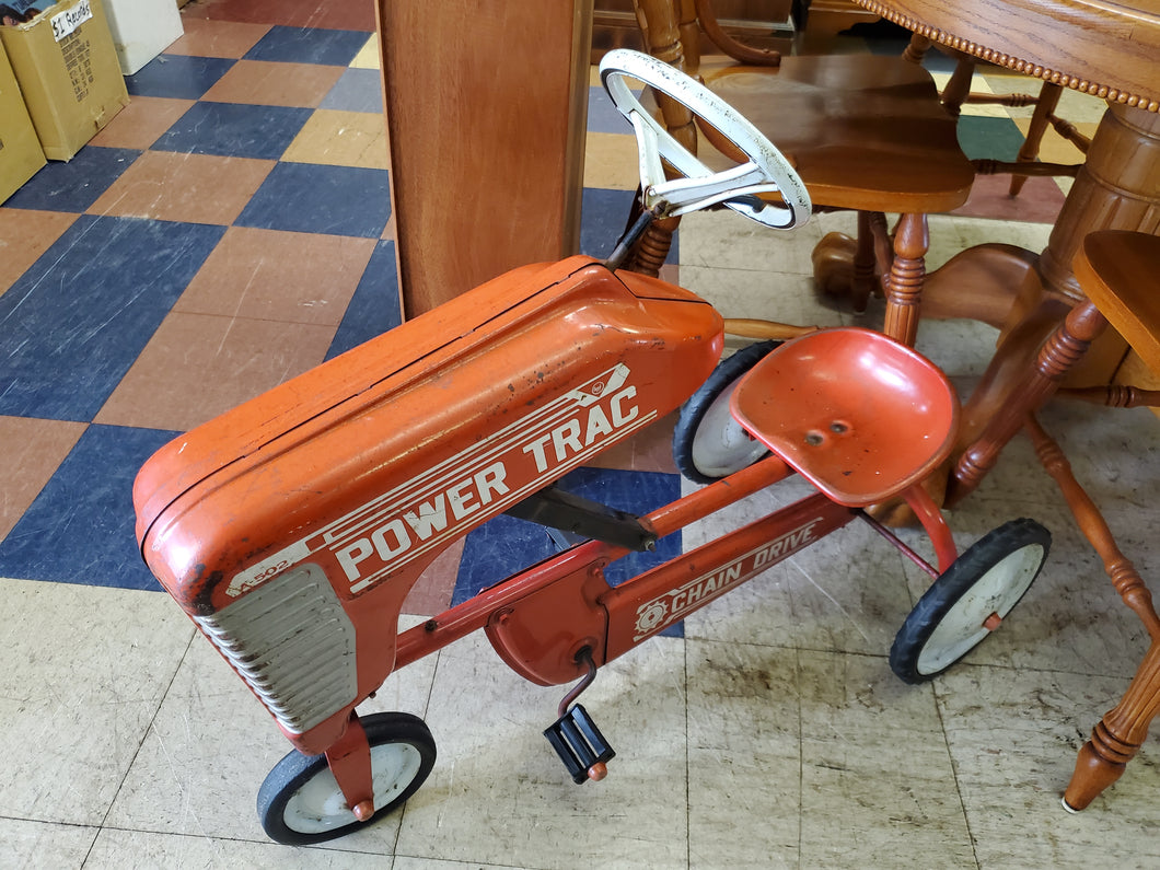 Vintage AMF Power Trac Pedal Tractor - Chain Drive