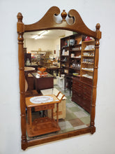 Load image into Gallery viewer, Vintage Maple Chippendale Style Wall Mirror
