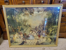 Load image into Gallery viewer, Victorian Print In Gold Frame
