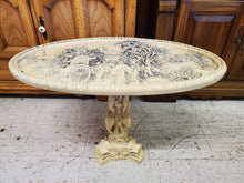Load image into Gallery viewer, Vintage Ornate Carved Asian Resin Accent Table
