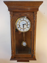 Load image into Gallery viewer, Vintage Ridgeway Wall Clock Made In Germany Mechanical Clock With Key
