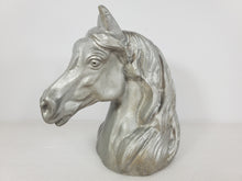Load image into Gallery viewer, Vintage Cast Metal Horse Head
