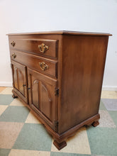 Load image into Gallery viewer, Vintage Solid Maple Buffet Server By Kling Furniture
