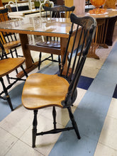 Load image into Gallery viewer, Vintage Hitchcock Kitchen Table With Four Chairs With Protective Glass Top
