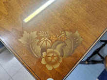 Load image into Gallery viewer, Vintage Hitchcock Kitchen Table With Four Chairs With Protective Glass Top
