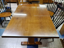 Load image into Gallery viewer, Vintage Hitchcock Kitchen Table With Four Chairs With Protective Glass Top
