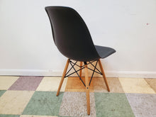 Load image into Gallery viewer, Modern Black Molded Plastic Retro Mid Century Modern Style Chairs
