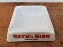 Load image into Gallery viewer, Vintage Beck&#39;s Bier Advertisement Ashtray
