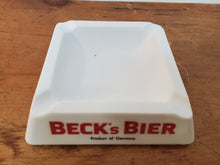 Load image into Gallery viewer, Vintage Beck&#39;s Bier Advertisement Ashtray
