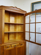 Load image into Gallery viewer, Large Corner Cupboard - 9 Panes - 2 Piece - Hand Crafted
