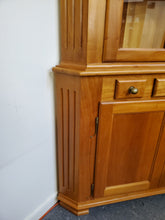 Load image into Gallery viewer, Large Corner Cupboard - 9 Panes - 2 Piece - Hand Crafted
