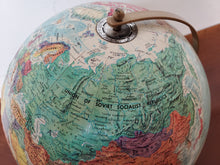 Load image into Gallery viewer, Vintage Replogle World Nation Series Globe Leroy Tolman Cartographer USSR
