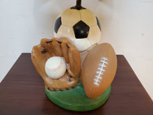 Load image into Gallery viewer, Sports Table Lamp - Soccer - Baseball - Football 1986
