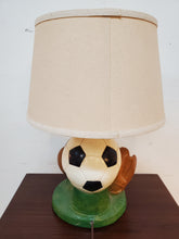 Load image into Gallery viewer, Sports Table Lamp - Soccer - Baseball - Football 1986
